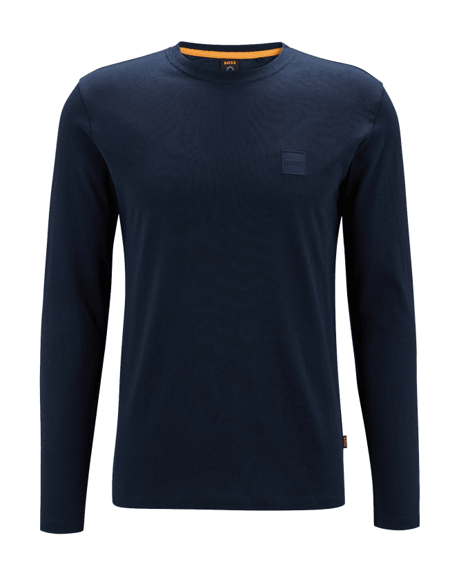 BOSS Mens Tacks T Shirt Navy