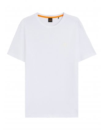 Mens Tales Patch Logo T-Shirt White