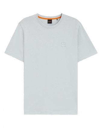 Mens Tales Patch T-Shirt Light Grey