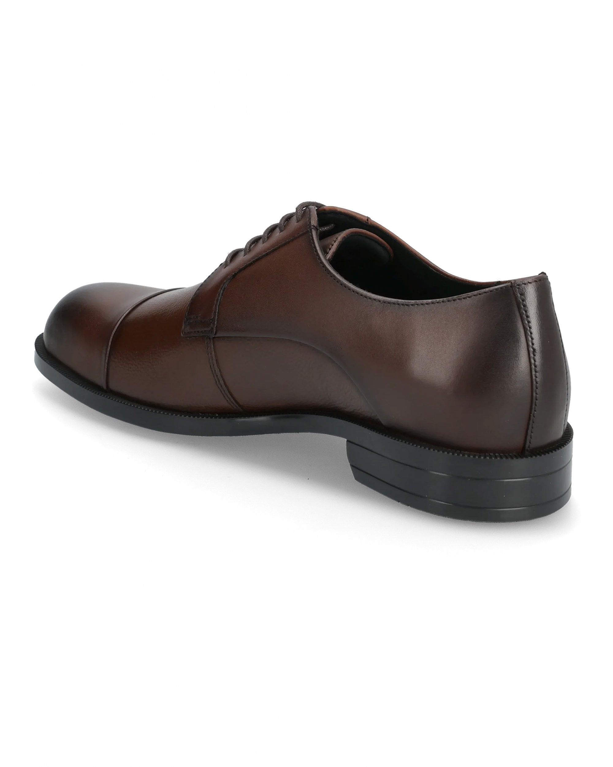 Boss Mens Tayil Derby Shoes Dark Brown display picture 2