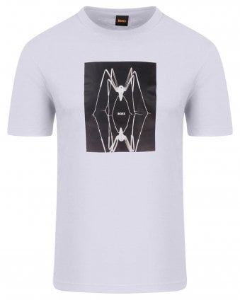 Mens Te_Creature T Graphic Print T-Shirt - White