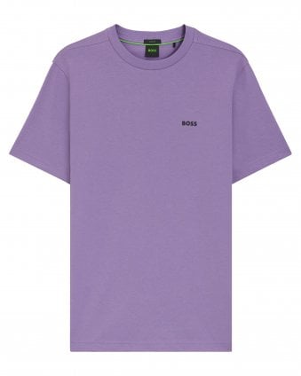 Mens Tee Logo Crew T-Shirt - Purple