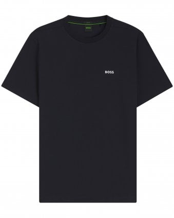 Mens Tee Stretch-Cotton T-Shirt - Dark Blue