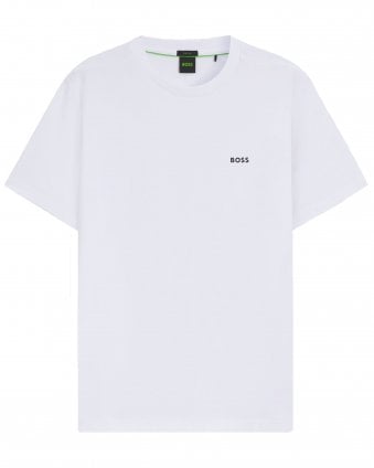 Mens Tee Stretch-Cotton T-Shirt - White 