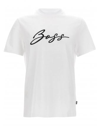 Mens Thompson-70 Script T-Shirt White