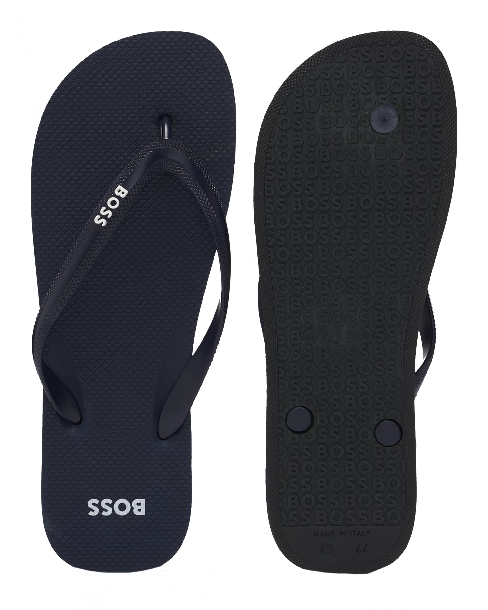 Boss Mens Tracy_Thng Sandle Flip Flops Dark Blue