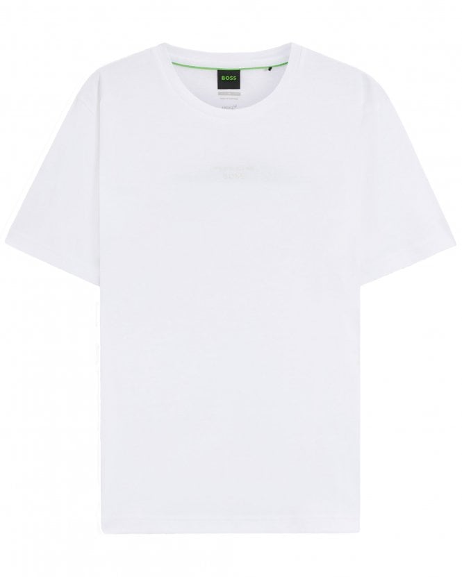 BOSS Mens TS_PS Spirit70 Car x Porsche Graphic T-Shirt - White