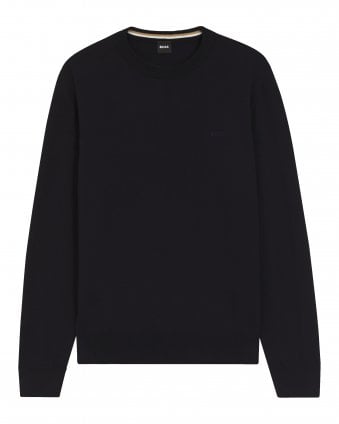 Mens Upacas-L Sweatshirt Jumper - Dark Blue