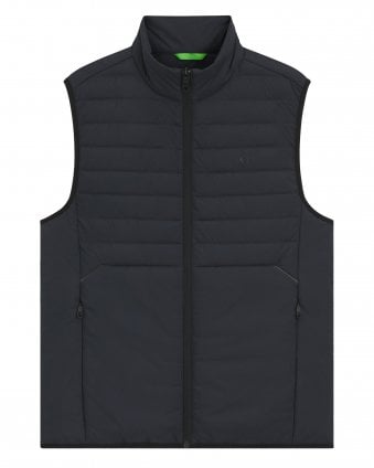Mens V_Urbanex Vest Water-Repellent Gilet - Dark Blue