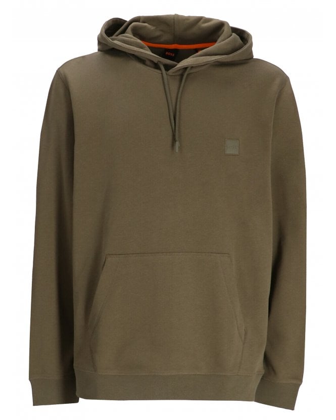 BOSS Mens Wetalk Hoodie Green