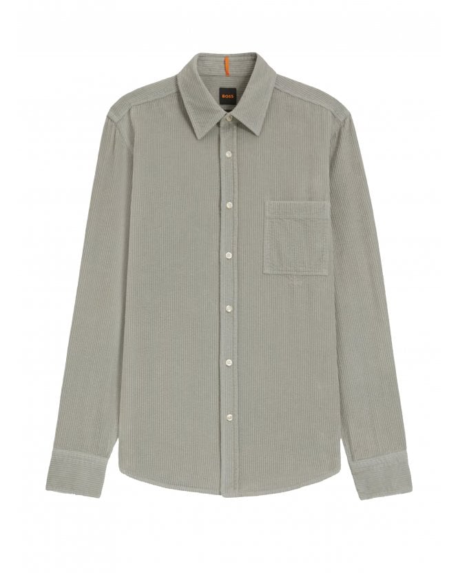 BOSS Relegant _6_M Corduroy Open Green