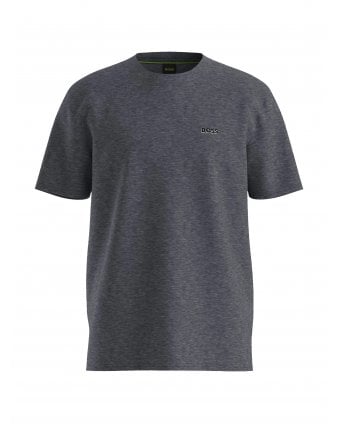Stretch-Cotton Logo T-Shirt Grey