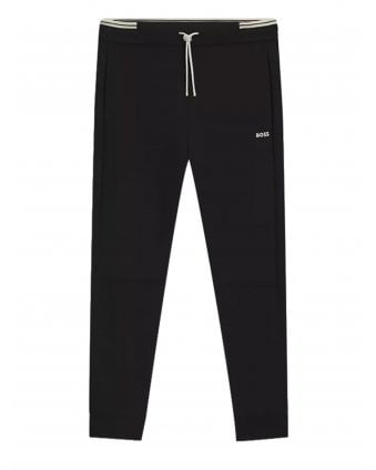 Style Zone Striped Trims Tracksuit Bottoms Black