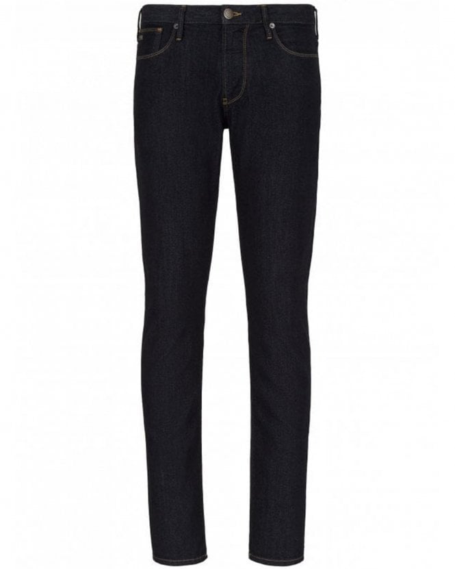 Emporio Armani Mens J06 Bronze Jean Dark Rinse