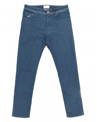 Bard Pony Patch Slim Jeans Dark Blue