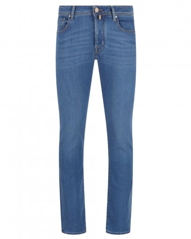Jacob Cohen Mens Bard Slim Fit Stretch Jeans - Blue
