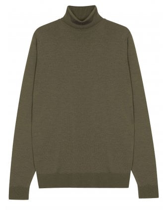 Mens Cherwell Roll Neck Mansfield Green