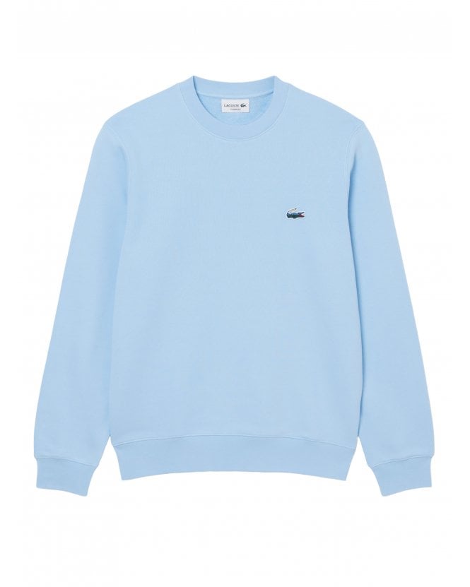 Lacoste Landscape Fleece Sweatshirt Pale Blue