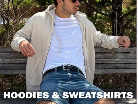 Shop Designer Mens Hoodies and Sweatshirts. Official stockists for BOSS, Ami Paris, Polo Ralph Lauren, and Belstaff. Discover premium loopback cotton and fleece layers at Repertoire.