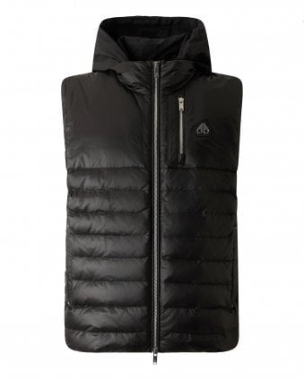 Mens Cloud Walker Air Down Vest Gilet - Black