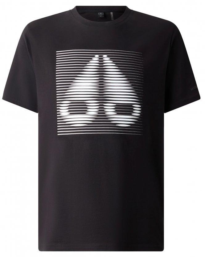 Moose Knuckles Mens Raydaze Logo T-Shirt - Black