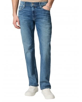 Mens Federal Slim Jeans Jenkins Lighter Blue