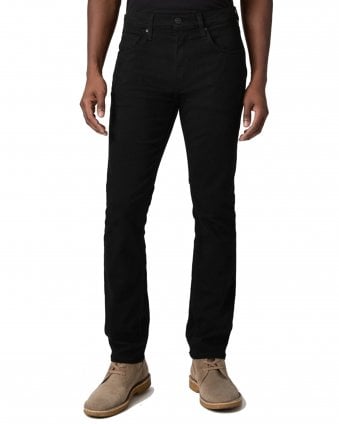 Mens Federal Slim Straight Transcend Jeans - Black Shadow 