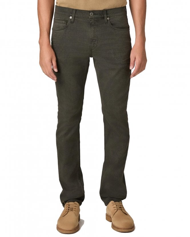 Paige Jeans Mens Lennox Slim Fit Transcend  Jeans - Dark Green (Deep Vintage Woods)