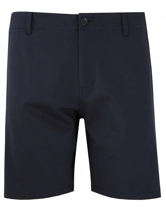 Paige Jeans Mens Rickson Regular Fit Tailored Shorts - Deep Anchor Navy