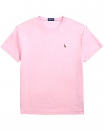 Mens Custom Slim Fit Soft Cotton T-Shirt - Carmel Pink