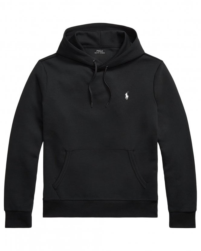 Polo Ralph Lauren Mens Regular Fit Double-Knit Hoodie - Polo Black