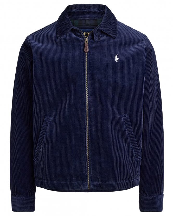 Polo Ralph Lauren Mens Regular Fit Wynton Corduroy Jacket - Newport Navy