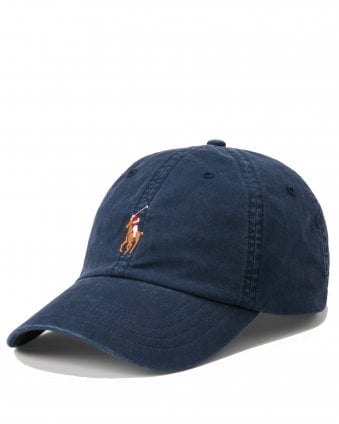 Mens Stretch Cotton Twill Adjustable Ball Cap - Nautical Ink (Navy)