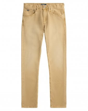 Mens Sullivan Slim Fit Stretch Jeans - Hillstone Classic Camel (Beige)