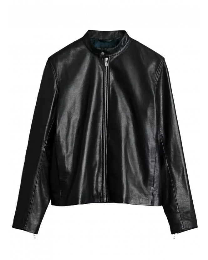 Rag & Bone Mens Archive Racer Jacket Black 