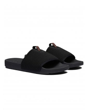 Mens Breeze Cabana Sliders Black
