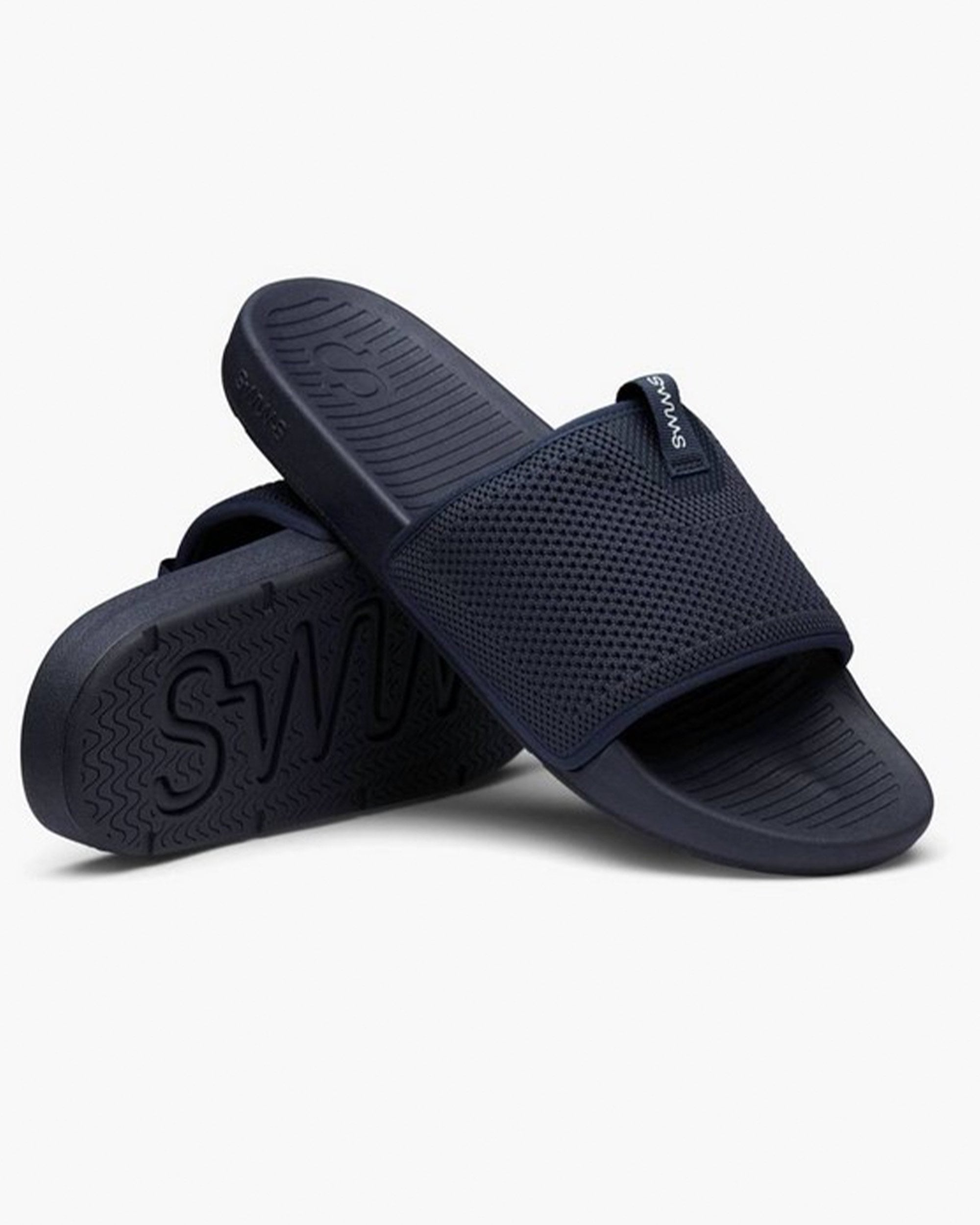 NEW SWIMS men\'s cabana slide flip-flop in black Swims Men\ main image 2