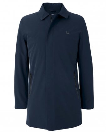 Mens Regulator Tailor Fit Business Coat - Navy