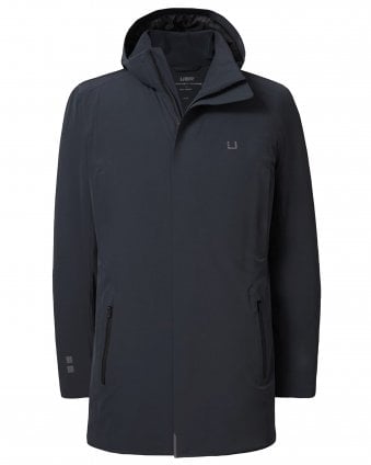 Mens Regulator Tailored Fit Parka Jacket - Black