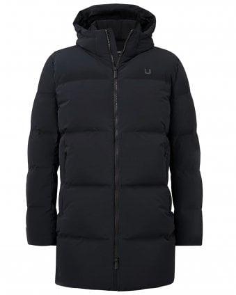 Mens Titan Tailored Fit Parka Jacket - Black