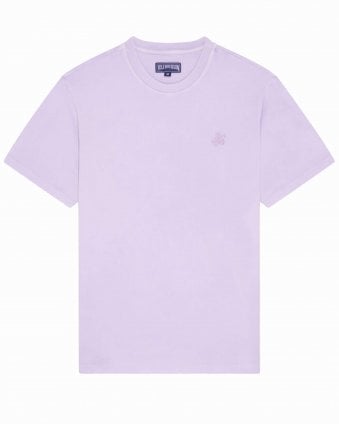 Mens Tangent Turtle T-Shirt - Kunzite (Pale Purple)